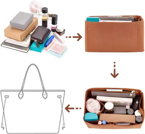 กระเป๋าเก็บของอเนกประสงค์จากผ้าปอกระเจาสำหรับห้องครัว ห้องนอน และสำนักงาน - Product Image 4