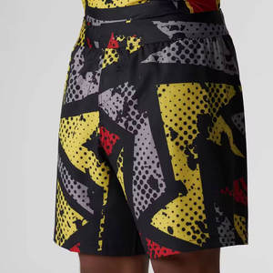 Pantalones Cortos de MMA Modernos, Ligeros, de Secado Rápido y Duraderos para Hombre, Cintura Elástica, Poliéster/Algodón, para Boxeo, MMA y Actividades de Fitness - Product Image 4