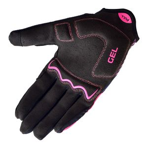 Gants de cyclisme noirs à doigts entiers, respirants, antidérapants, avec paume en gel, pour le vélo et les sports de plein air - Product Image 6