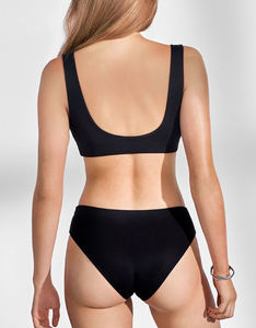 New Hot-selling Ultra-thin Perspective Three-piece Seamless Hipster Underwear Bra Set <b>for</b> Young <b>Women</b> Underwire French Style - Product Image 5