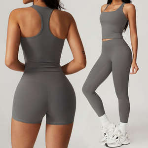 Tissu durable, flexible et résistant aux squats avec soutien de compression pour sculpter le corps, leggings de sport professionnels pour femmes pour la gym et le yoga - Product Image 1