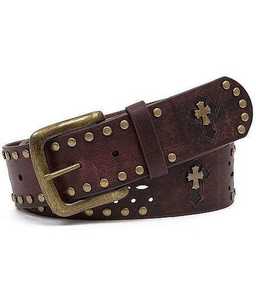 Cinturones de Cuero Genuino Hechos a Mano con Hebilla Plateada, Diseños Personalizables y Duraderos, Resistentes al Agua, Cinturón Casual para Hombre - Product Image 3