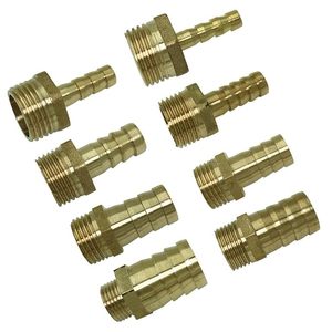 ข้อต่อทองเหลืองแบบมีหนามสำหรับท่อ พร้อมท่อตัวผู้ขนาด 6 มม. รุ่น AOL-051 - Product Image 3