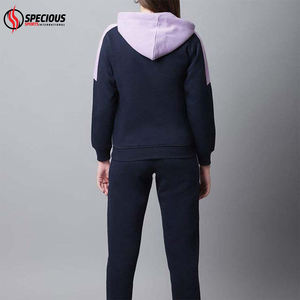 Conjunto Deportivo Informal Personalizado en Varios Colores para Mujer, Unisex, de Algodón, con Logotipo, Traje Deportivo para Correr, de Secado Rápido y Transpirable, en Oferta - Product Image 2