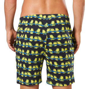Shorts de plage pour hommes 2026, style urbain, décontractés, imprimés, séchage rapide, respirants, sublimés – Vente chaude en gros - Product Image 5