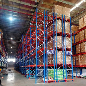 Sistema de Estanterías de Doble Profundidad Diseñado para Aumentar la Densidad de Almacenamiento Permitiendo Dos Paletas en Profundidad por Nivel - Product Image 1