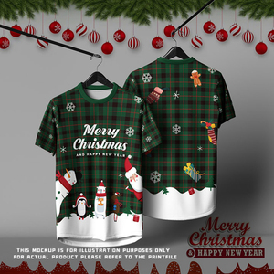 Unisex Knitted Spandex/Polyester Ringer Natural/Forest Green T-<b>Shirt</b> Flannel Breathable Eco-Friendly Vintage Sublimation Printed - Product Image 2
