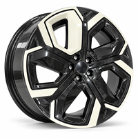 Jantes forgées 6061-T6 à 10 branches en Y, noir brillant, 18-22 pouces, 5x112 5x120 5x130 pour BMW Audi Mercedes-Benz HJ176