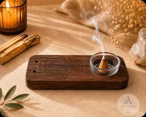 Elegant Bakhoor <b>Burner</b> Wooden Aromatherapy Diffuser Incense <b>Burner</b> Catalytic Fragrance Incense <b>Burner</b> Wood Incense Holder - Product Image 6