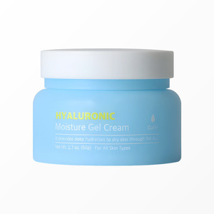 Crème pour le visage Nabiya Hyaluronic Acid Moisture Gel Cream 50g, crème régénérante pour le visage, crème pour le visage pour hommes, crème pour le visage GHKCU, crème faciale - Product Image 6