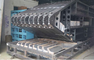 Châssis de semi-remorque sur mesure FinePunch FP-CH-002 en acier MS robuste pour le transport de marchandises et de conteneurs - Product Image 3