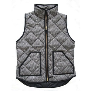 <b>Red</b> Black Custom Men Puffer Stand Collar Quilted Winter Bodywarmer Sleeveless Jacket OEM Private Label Wholesale Warm - Product Image 6