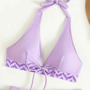 Custom <b>Bikini</b> Swimwear OEM Mirco Triangle Thong Wear Women Swimwear <b>Bikini</b> Swim Suit <b>Set</b> Custom Your Brand Logo <b>Plus</b> <b>Size</b> - Product Image 5