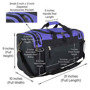 Custom Outdoor Sports Waterproof 600D Duffel <b>Bag</b> Large Capacity Travel Gym <b>Bag</b> For Camping Hiking Weekend Travel Duffel <b>Bags</b> - Product Image 6
