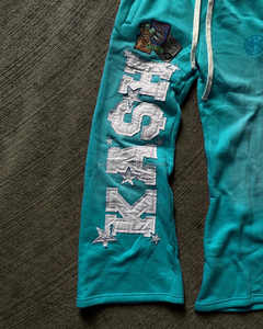 Personnalisé Hommes Vintage Double Taille Soleil Délavé Lettre Impression Poids Lourd Vêtements D'hiver Style Décontracté Soleil Décolleté Applique Broderie - Product Image 2