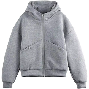 Nueva Chaqueta Casual para Hombre, Estilo Pullover, Softshell, Corte Holgado, Manga Larga, Bolsillos Delanteros, Logotipo, Transpirable, Perfecta para Invierno - Product Image 1