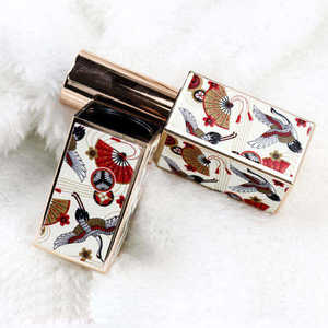 Magnetic Packaging Cosmetic <b>Custom</b> Logo Container Square Shape Wholesale Supplier Chinese Style Plastic Empty <b>Lipstick</b> - Product Image 2