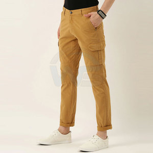 Pantalones Cargo de Primera Calidad, Estilo Simple, Fácil Ajuste, Hechos en Fábrica, para Uso Diario - Product Image 3