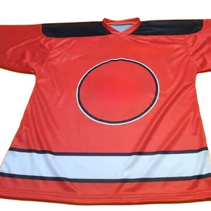 Uniforme de Hockey sobre Hielo Personalizado Unisex de Alta Calidad con Logotipo Bordado o Impreso en Toda la Superficie por Sublimación - Product Image 1