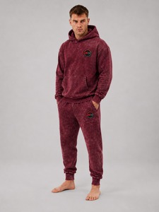 Ensemble de survêtement délavé à l'acide pour homme, deux pièces : sweat-shirt et pantalon de jogging, confortable, décontracté, pour le quotidien, vêtements de sport de haute qualité - Product Image 3