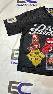 Camisetas de Fútbol Americano Unisex de Bajo Precio, Tejidas en Malla, Cuello en V, Estilo Urbano, en Venta - Product Image 2
