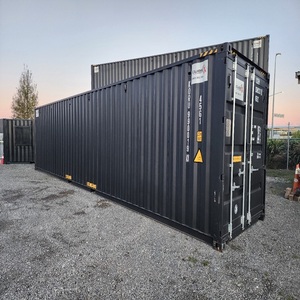 2 wagons intermodal & container 1/76 C/W containers 45 pieds DHL
