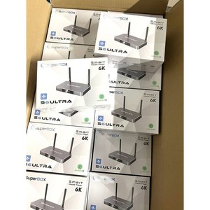 Life Time Active SUPER_ <b>Box</b> S6 ULTRA <b>Android</b> <b>TV</b> Boxes With Free Lifetime Subscription - Product Image 2