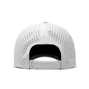 Chapeaux de golf imperméables avec logo personnalisé Chapeaux de camionneur 5 panneaux Casquette de camionneur perforée de haute qualité Casquette de camionneur camouflage avec patch en PVC - Product Image 5