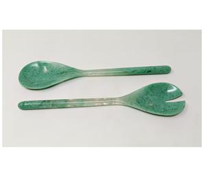 Utensilios para Ensalada de 11 Pulgadas con Recubrimiento de Resina Ecológica, Color Personalizado, Aptos para Lavavajillas, Modernos, para Cocina y Hogar - Product Image 2