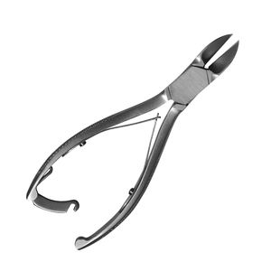 Cortacutículas de alta calidad con cuchillas afiladas y punta puntiaguda para uso profesional con bloqueo negro. - Product Image 1