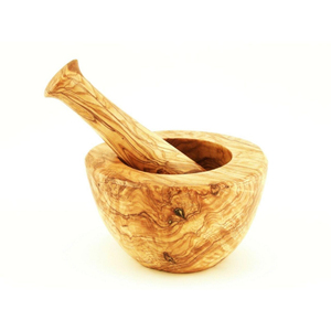 Handcrafted Wood Mortar and Pestle Set Wooden <b>Herb</b> and Spice <b>Grinder</b> Kitchen for Garlic Ginger and Masala Preparation - Product Image 6