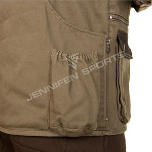 ผ้าแคนวาสฝ้าย 100% สำหรับเสื้อกั๊กสำหรับล่าสัตว์ เคลือบกันน้ำ เหมาะสำหรับการล่าสัตว์ การทำฟาร์ม และกิจกรรมกลางแจ้ง - Product Image 2