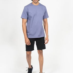 <b>Men's</b> Sporty Crew Neck Athletic Printing T-<b>Shirt</b> 100% Polyester Quick Dry Loose Fit Short Sleeve Fitness Top with Blank Design - Product Image 2