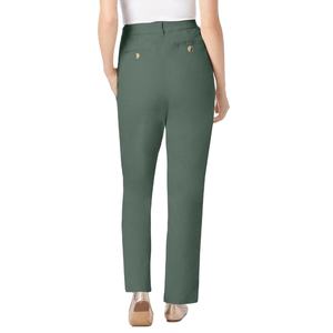 Pantalon chinos décontracté d'été pour femmes de qualité supérieure pantalon de couleur unie confortable et élégant respirant et abordable - Product Image 2