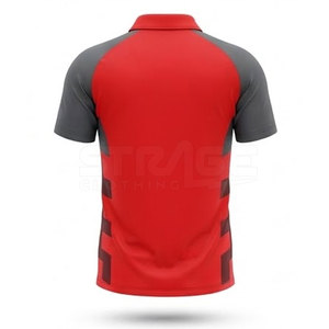 Lightweight Team Cricket <b>Shirt</b> with Short Sleeve Quick Dry Eco-Friendly 100% <b>Polyester</b> for Sports Training & Match Wear - Product Image 2