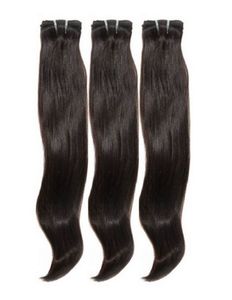 ผมต่ออินเดียนเรมี่แท้แบบตรงหยักศก 3 ชิ้น ติดง่าย สไตล์ที่ 1 สีดำ แบบเส้นยาว - Product Image 3