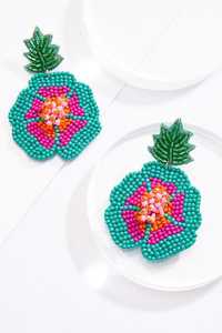 Boucles d'oreilles artisanales en perles, bijoux de fête personnalisés pour femmes à prix avantageux - Product Image 3