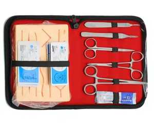 Kit de pratique de suture manuel en acier chirurgical personnalisé Salaar Industry avec coussinet de peau certifié CE pour étudiants en médecine - Product Image 4