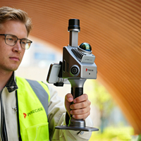 Scanner 3D portable de précision S2 Lidar SLAM avec module RTK pour la cartographie et la topographie