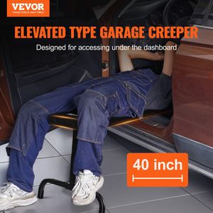 Piattaforma mobile da officina da 40 pollici per meccanici, capacità di carico 330 libbre, altezza regolabile 20.3-27.4, attrezzo per riparazioni auto e garage - Product Image 2