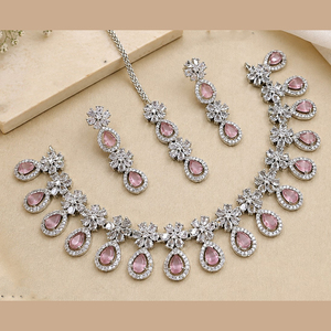 Ensemble collier et boucles d'oreilles plaqué or pour femme JeweleMarket, style ethnique, idéal pour mariage ou fête - Product Image 3