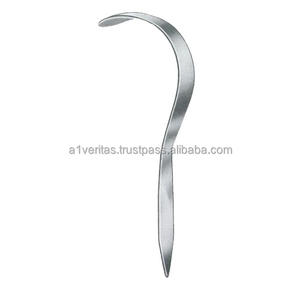 Empuñadura para Retractor Deaver con Agarres para Dedos, Herramienta Quirúrgica de Acero Inoxidable - La Mejor Calidad |   Kit de sutura, instrumento médico - Product Image 3