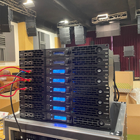 Amplificateur de puissance de classe D à montage en rack 1U 4 canaux |   Amplificateur audio professionnel pour installation multi-zones