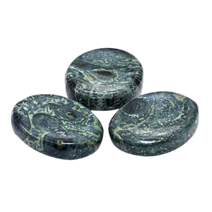 Pulgar piedra Kambaba jaspe piedra preocupación pulgar natural cristal curación piedra preciosa preocupación - Product Image 6