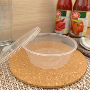 Boîte alimentaire rectangulaire 9oz en PP de qualité alimentaire, écologique, sans BPA, compatible lave-vaisselle, micro-ondes, congélateur, compostable et recyclable avec couvercle - Product Image 3