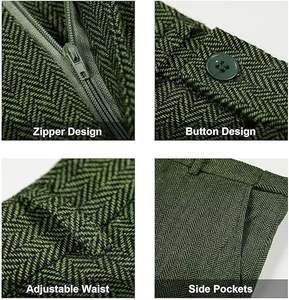 ชุดสูทแต่งงานผู้ชายทรงสลิมฟิต 3 ชิ้น สไตล์ทันสมัย ชุดทักซิโด้เจ้าบ่าว ขายส่ง ชุดสูทลำลองหรูหราสำหรับผู้ชาย เสื้อเบลเซอร์ กางเกงขายาว เสื้อโค้ท ชุดสูทสำหรับงานปาร์ตี้และงานพิธีการ - Product Image 4