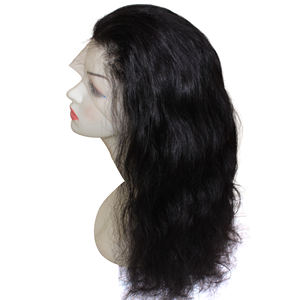 Nuestras pelucas de cabello virgen con encaje frontal HD y densidad 250 ofrecen un aspecto natural con cabello humano suave y real, y una línea de cabello indetectable. - Product Image 5