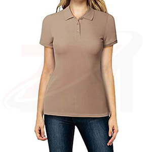 Chemises polo pour femmes, style tendance, faible MOQ, fabriquées dans les meilleurs matériaux, respirantes - Product Image 2