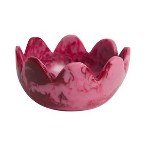 Frutero de Resina Resistente, Plato Decorativo Moderno para Servir Aperitivos, Vajilla Artesanal para Cocina y Sala de Estar, Belladec - Product Image 1