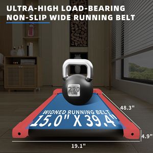 Tapis Roulant Silenzioso con Motore Brushless da 2.0 HP per Casa e Ufficio, Capacità di Carico 100 kg, Modalità Conto alla Rovescia, Ampia Area di Corsa - Product Image 5